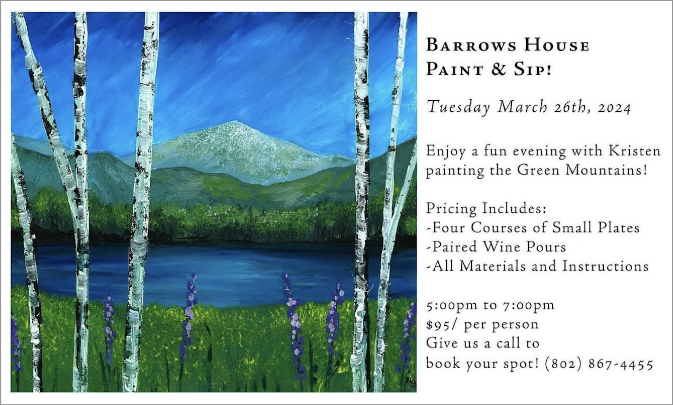 Barrows House Paint & Sip